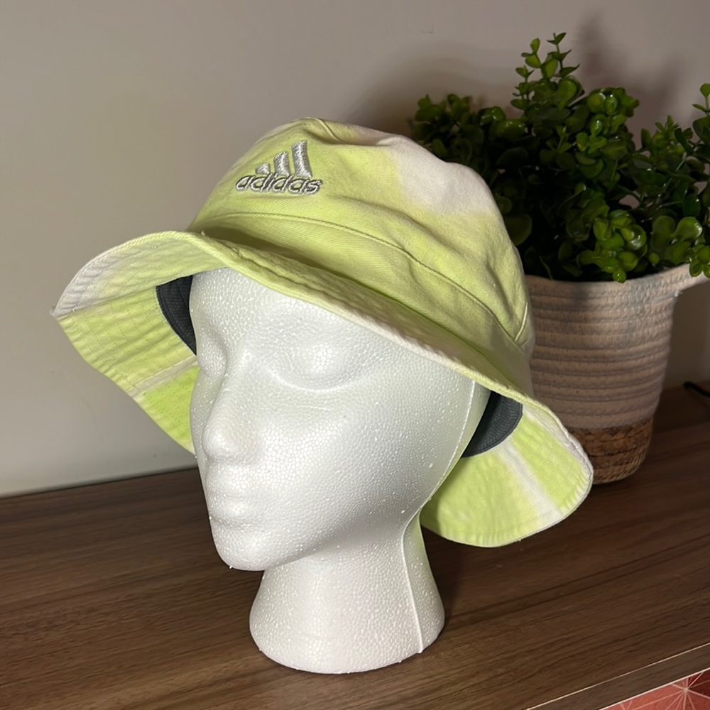 Adidas Neon Pastel Pattern Bucket Hat
